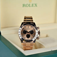 Rolex Oyster Perpetual Daytona in Everose Gold - Complete Set - Dated Dec 2020 - Vintage Watch Specialist
