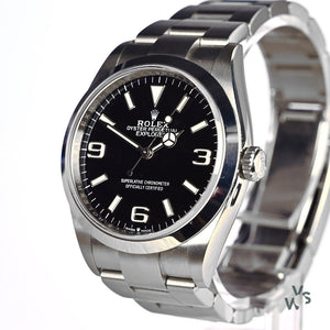 Rolex Oyster Perpetual Explorer - New/Unworn - Model Ref: 124270 - September 2021 - Full Set - Vintage Watch Specialist