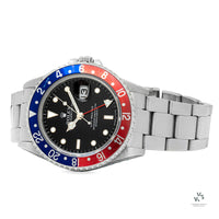 Rolex Oyster Perpetual GMT II Pepsi - Box and Papers - 2003 - Vintage Watch Specialist