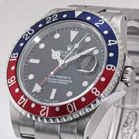 Rolex Oyster Perpetual GMT II Pepsi - Box and Papers - 2003 - Vintage Watch Specialist