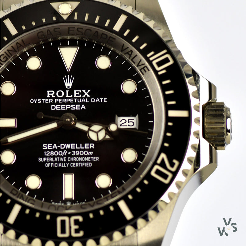 Rolex Oyster Perpetual Sea-Dweller Deepsea with Box and Papers - Vintage Watch Specialist