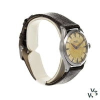 Rolex Oyster Perpetual - Straight Case - Stainless Steel Big Bubble Back Ref.6332 C.1954 - Vintagewatchspecialist