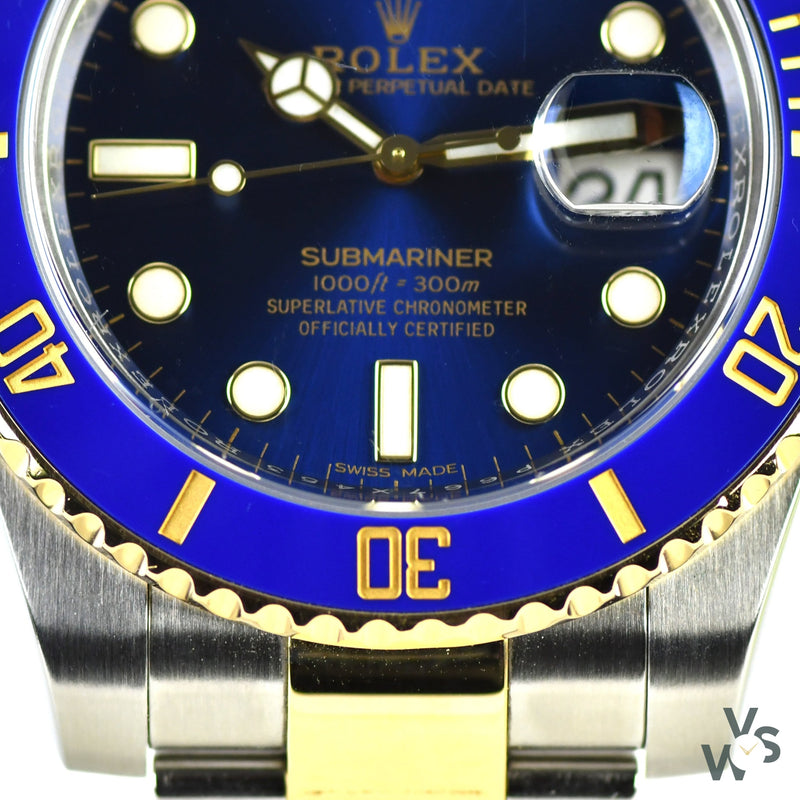 Rolex Oyster Perpetual Submariner Date - Steel / Yellow Gold - 126613LB - 2017 - Vintage Watch Specialist
