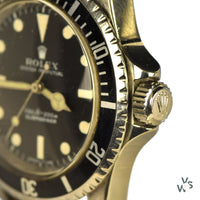 Rolex - Oyster Perpetual Submariner - Reference 5513 - c.1966 - T Swiss Dial - Vintage Watch Specialist