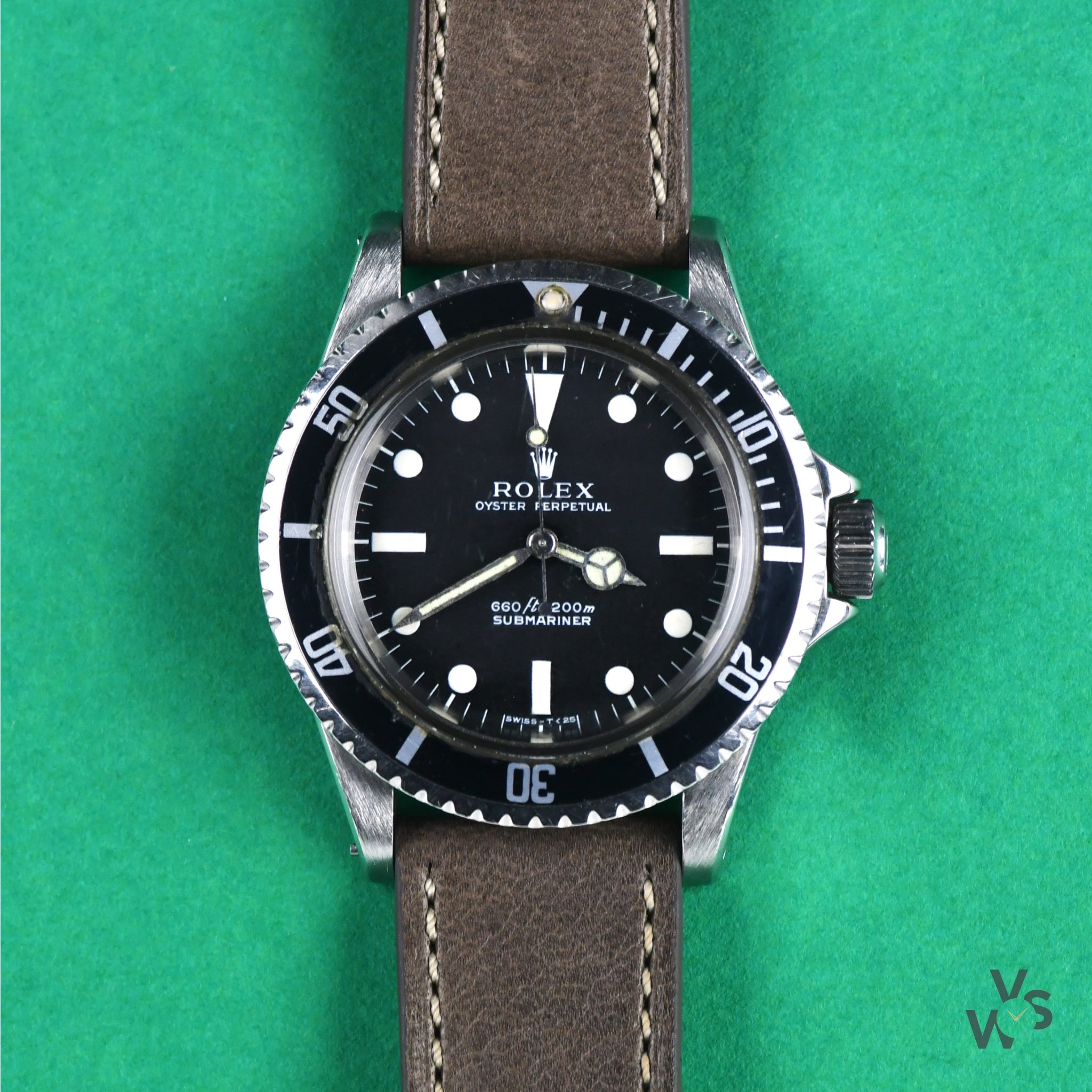 Rolex Submariner 5513 Plexi Glass Vintage 1966 - UK Specialist Watches