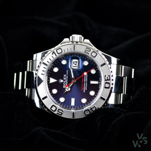 Rolex Oyster Perpetual Yacht-Master 40 - Blue 2020 - Vintage Watch Specialist