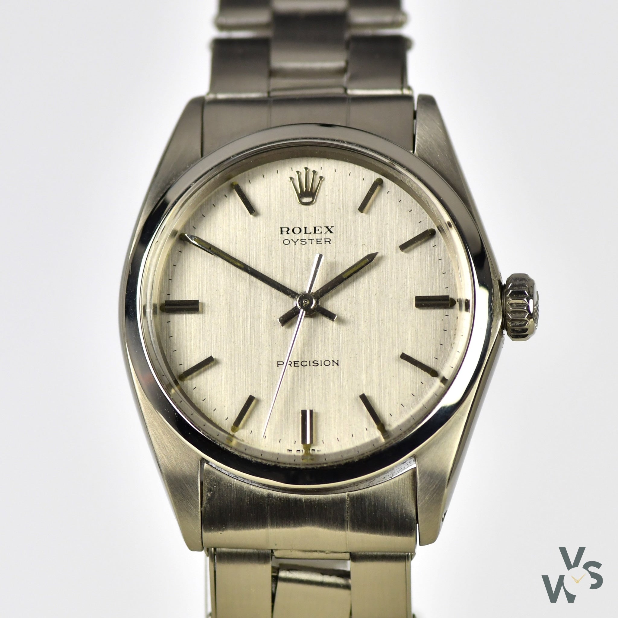 reservoir Salg Lover Rolex - Oyster Precision Ref: 6426 - c.1969 - Cal.1210 - Brushed Textu –  Vintage Watch Specialist