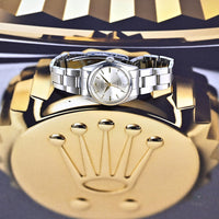 Rolex Oyster Speed King POW - Model Ref: 5056 - Manual Wind - Silver Sunburst Dial - c.1948 - Box Only - Vintage Watch Specialist