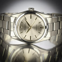 Rolex Oyster Speed King POW - Model Ref: 5056 - Manual Wind - Silver Sunburst Dial - c.1948 - Box Only - Vintage Watch Specialist