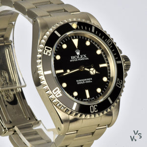 Rolex Oyster Submariner 1998 Non-Date - Ref.14060 - Vintage Watch Specialist
