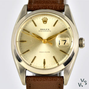 Rolex Oysterdate Precision Ref. 6694 c.1965 - Vintage manually-wound Cal. 1215 - Vintage Watch Specialist