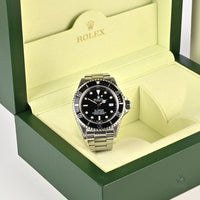 Rolex Sea Dweller - Model Ref: 16600 - Issued 2002 - Black Dial - Vintage Watch Specialist