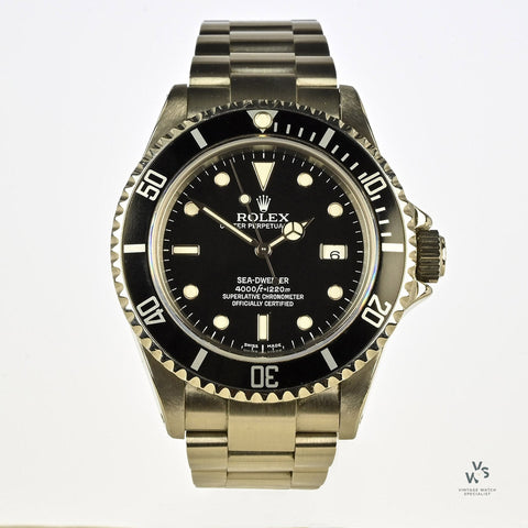 Rolex sea dweller 1997 on sale
