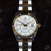 Rolex Sky Dweller 326933 in Gold and Steel - Vintage Watch Specialist