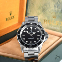 Rolex Stainless Steel Submariner - Vintage Watch Specialist