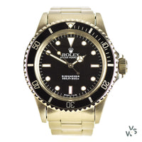 Rolex Stainless Steel Submariner - Vintage Watch Specialist