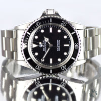 Rolex Stainless Steel Submariner - Vintage Watch Specialist