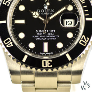 Rolex Submariner 2015 Ref. 116610LN Ceramic Bezel - Box and Papers - Vintage Watch Specialist