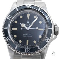 Rolex Submariner 5513 - Serif Dial - 1970 - Box No Papers - Vintage Watch Specialist