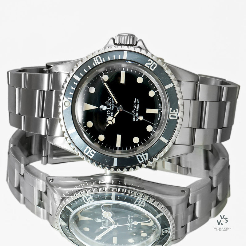 Rolex Submariner 5513 - Serif Dial - 1970 - Box No Papers – Vintage Watch  Specialist