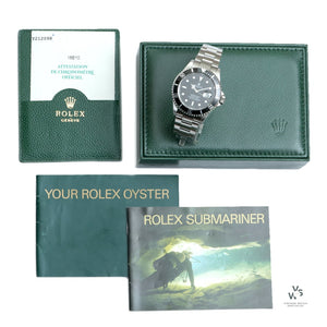 Rolex Submariner Date - Model Ref: 16610 - Box and Papers - 2002 - Vintage Watch Specialist