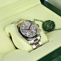Rolex - White Gold - Oyster Perpetual Cosmograph Daytona - Reference M116509 - Grey Meteorite Dial - Vintage Watch Specialist