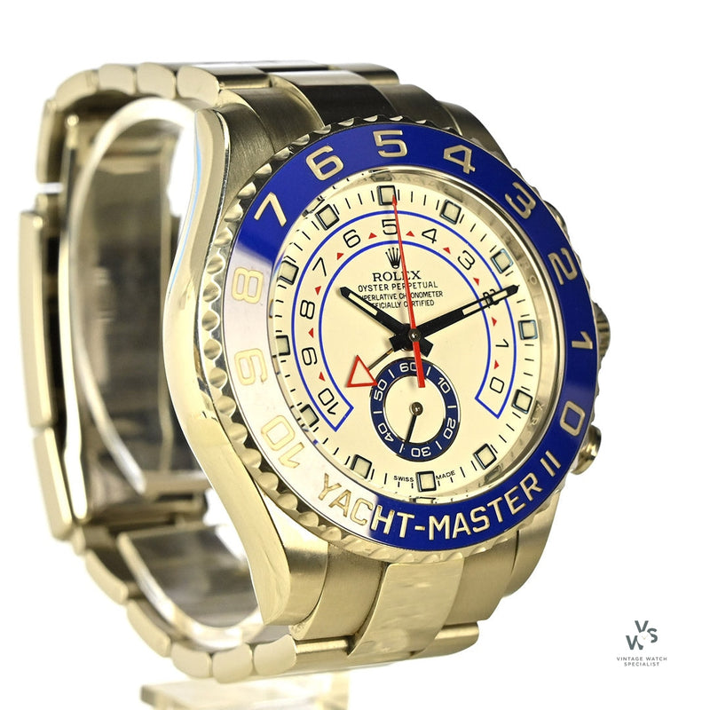 Rolex Yacht-Master II Model Ref: 116680 78210 Issued 17/04/2016 - Vintage Watch Specialist