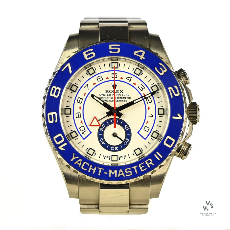 Rolex Yacht-Master II Model Ref: 116680 78210 Issued 17/04/2016 - Vintage Watch Specialist