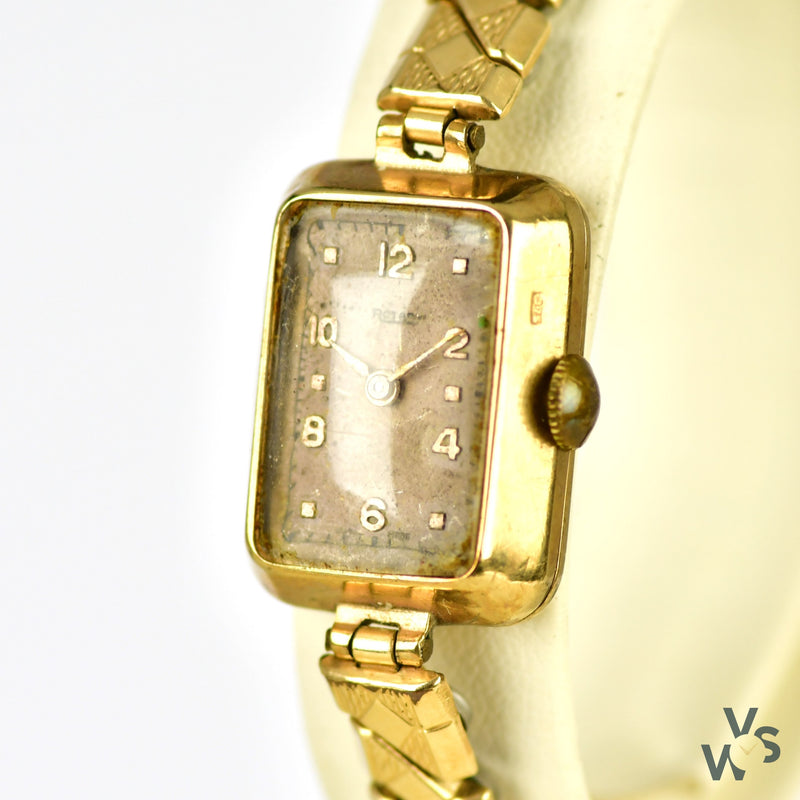 Rotary Ladies 9ct Gold Cocktail Watch - Vintage Watch Specialist