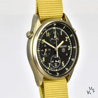 Seiko G2 MIlitary Issued Chronograph 1993 - Vintage Watch Specialist