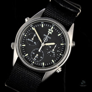 Seiko - Reference 7A28A - Generation 1 RAF Military Issued Chronograph Watch - 1988 - Vintage Watch Specialist