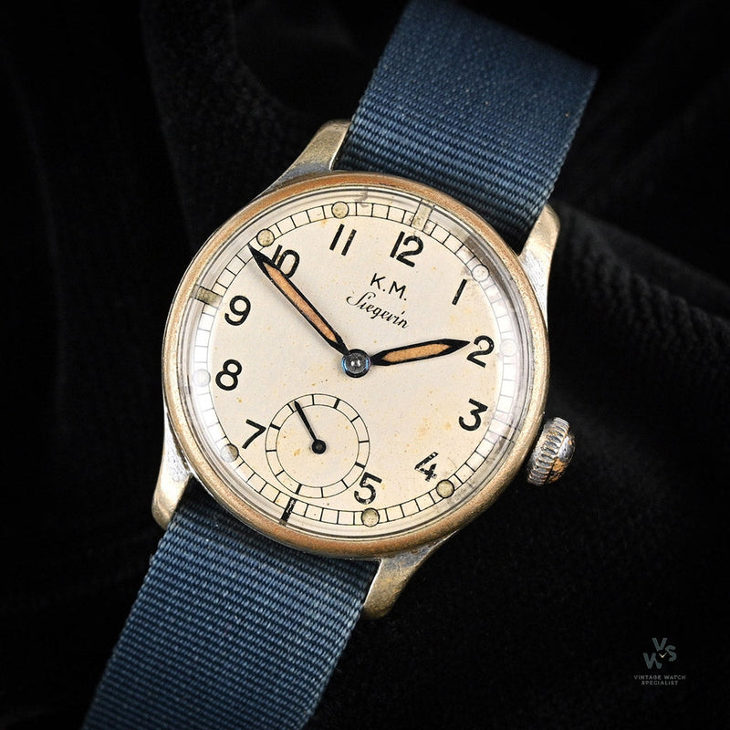 Siegerin - Kriegsmarine - German Military Watch - c.1939 - Vintage Watch Specialist