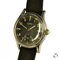 Silvana - German Army Service Watch - WW2 Issued Wristwatch - c.1940s - Vintage Watch Specialist