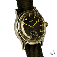 Silvana - German Army Service Watch - WW2 Issued Wristwatch - c.1940s - Vintage Watch Specialist