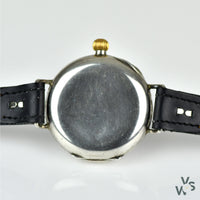 Silver Trench Watch - Z.W. Co Case #10143 - Vintage Watch Specialist