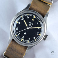 Smiths - British Army Issued Military W10 Wristwatch - Issued 1969 - Vintage Watch Specialist