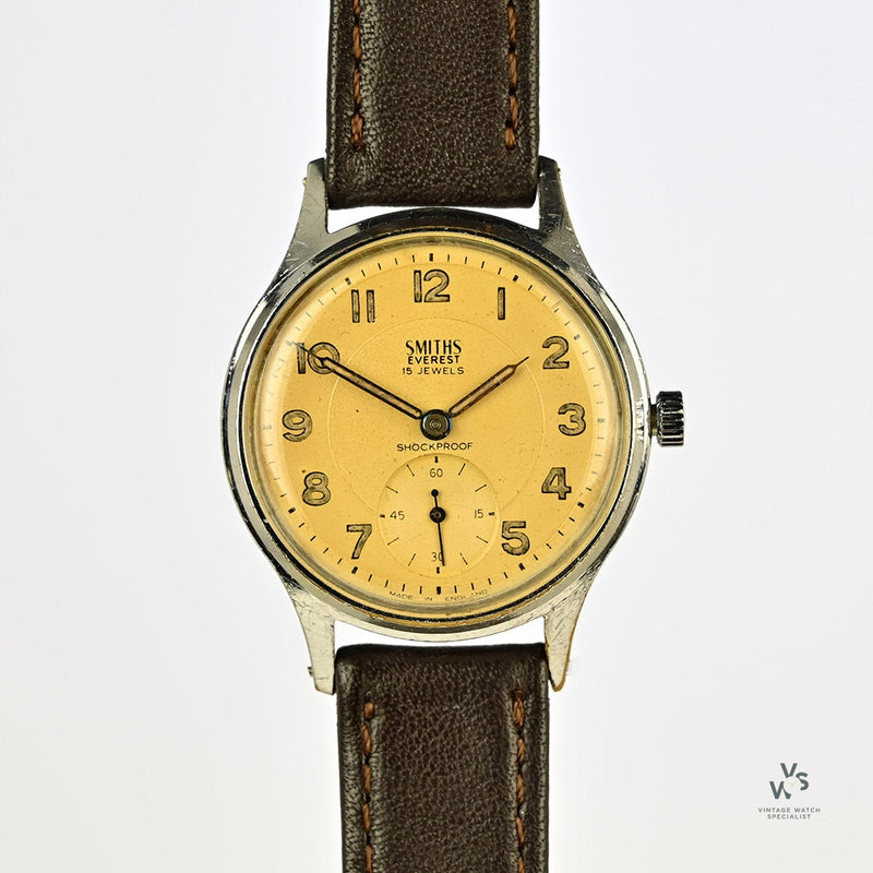 Smiths Everest A404E - C.1950s - Tropical Dial - Vintage Watch Specialist