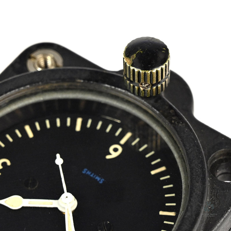 Smiths Military Aircraft Cockpit Clock - Post War - Dated 1953 - Ref 6A/2089 - Vintage Watch Specialist
