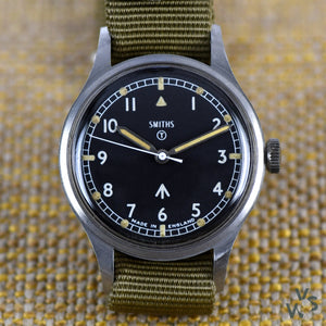 Smiths W10 British Army-Issued Military Wristwatch - Issued 1969 - Vintage Watch Specialist