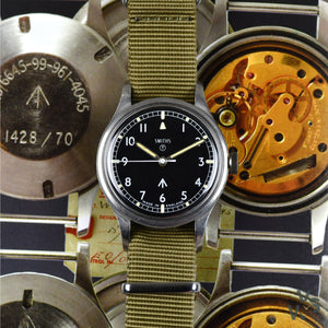 Smiths W10 - British Army Issued Military Wristwatch - Issued 1970 - Vintage Watch Specialist