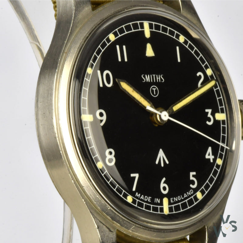 Smiths W10 - British Army Issued Military Wristwatch - Issued 1970 - Vintage Watch Specialist