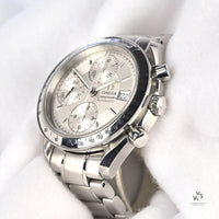 Speedmaster Date Automatic Reduced - Silver Dial - 1999 - Model ref: 3513.30.00 - Vintage Watch Specialist