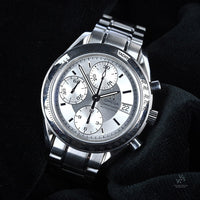 Speedmaster Date Automatic Reduced - Silver Dial - 1999 - Model ref: 3513.30.00 - Vintage Watch Specialist