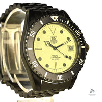 Tag Heuer 1000 Night Diver - Model Ref: 980.031N - James Bond The Living Daylights -c.1988 - Vintage Watch Specialist