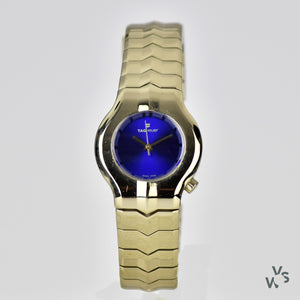 Tag Heuer Alter Ego Quartz - Blue Dial - C.1992 - Vintage Watch Specialist