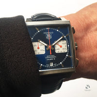 TAG Heuer Monaco Calibre 12 - Model Ref: CAWZ111.FC6183 - 2015 - Box and Papers - Vintage Watch Specialist