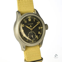 Timor - A w.w.w. Dirty Dozen Military Watch - Caseback Markings WWW K10488 40388 - Vintage Watch Specialist