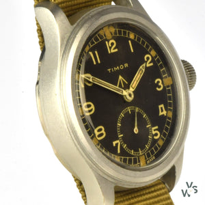 Timor www Dirty Dozen Caseback Reference: www K9489 39389 c.1945 - Vintage Watch Specialist