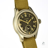 Timor www Dirty Dozen Military Watch - Caseback Reference: WWW K9489 39389 - c.1945 ***SOLD*** - Vintage Watch Specialist