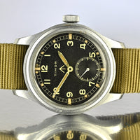 Timor www Dirty Dozen Military Watch - Caseback Reference: WWW K9489 39389 - c.1945 ***SOLD*** - Vintage Watch Specialist